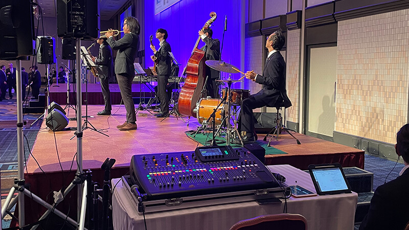 神戸ポートピアホテル 大和田にてジャズバンドの演奏依頼